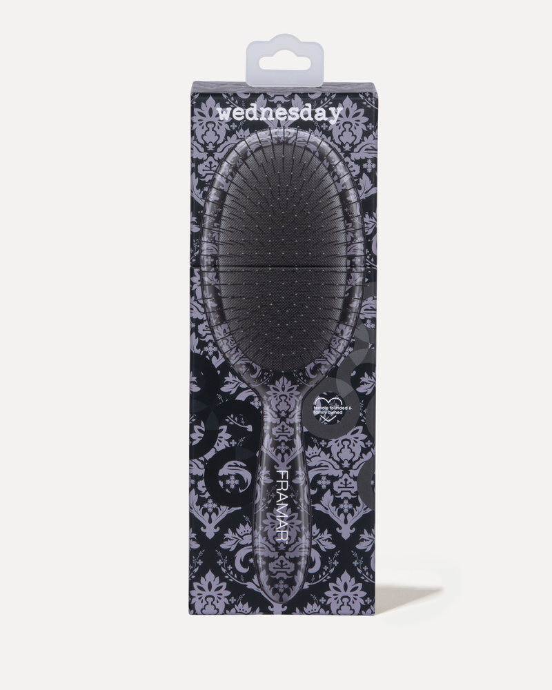 Oh My Goth Detangle Brush - Wednesday