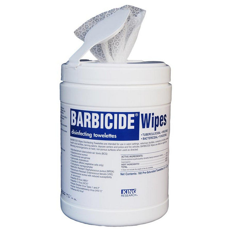 BARBICIDE® Disinfection Wipes 120 Pack